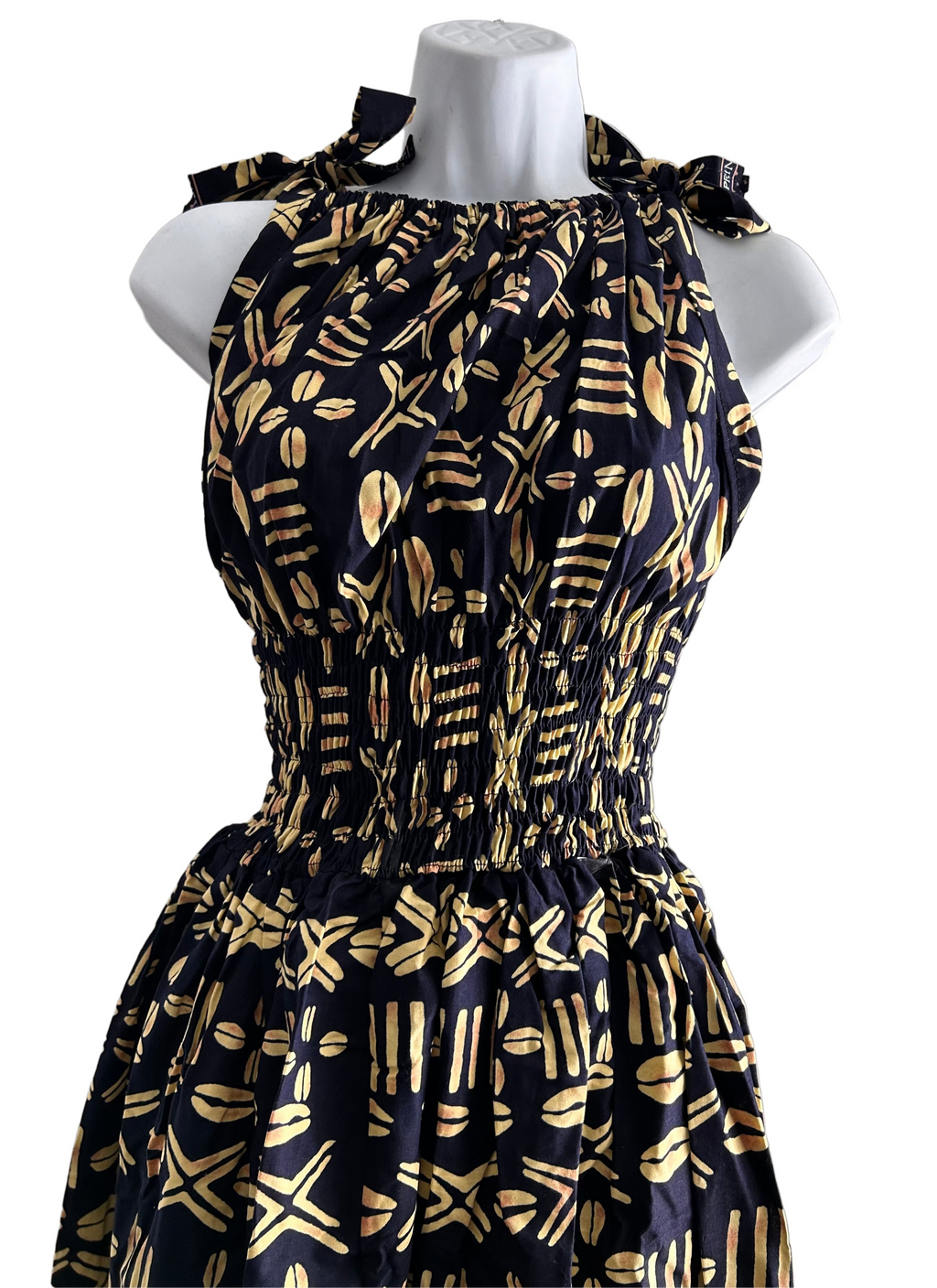 Long floor length Kitenge maxi dress