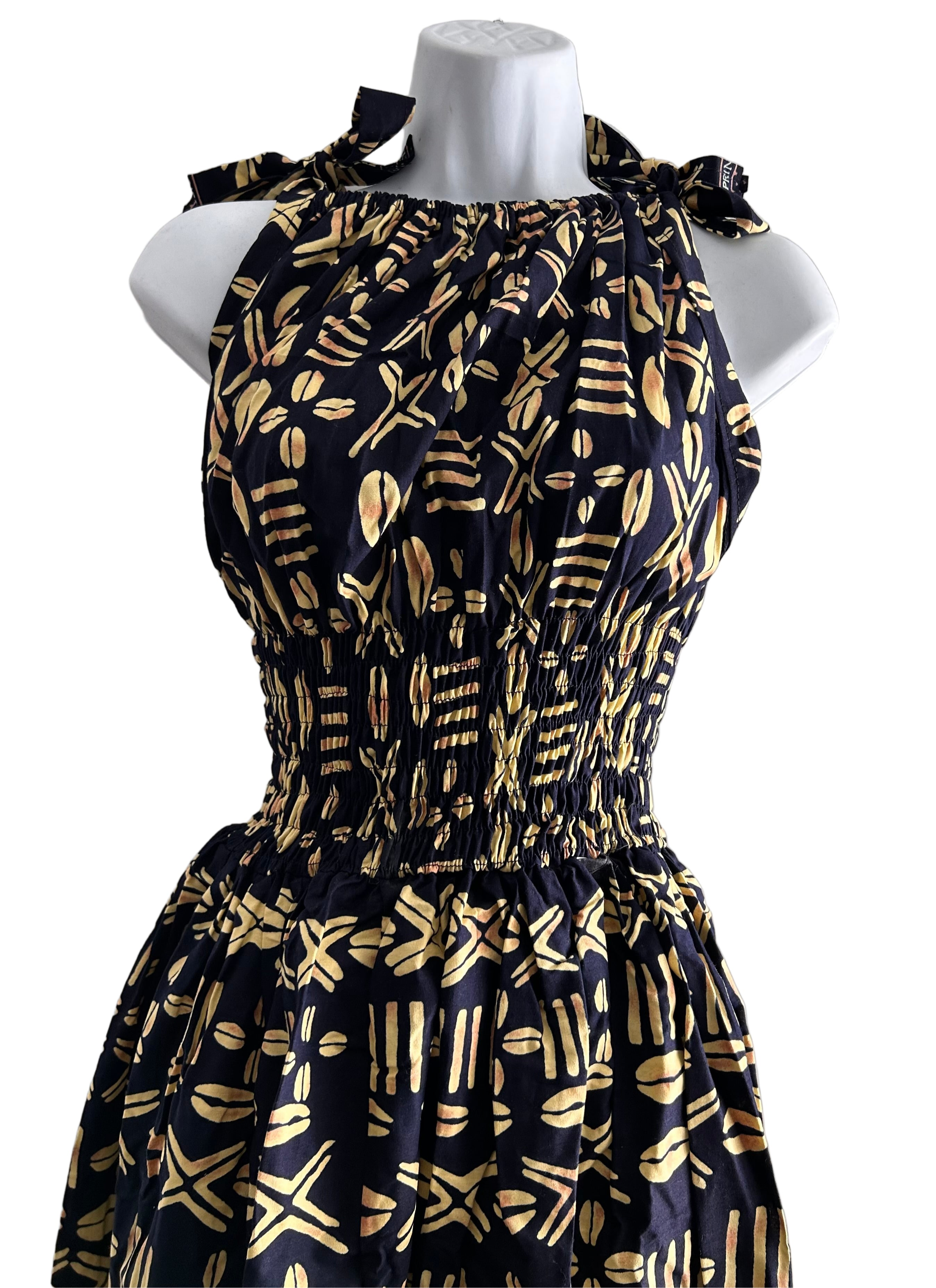Long floor length Kitenge maxi dress