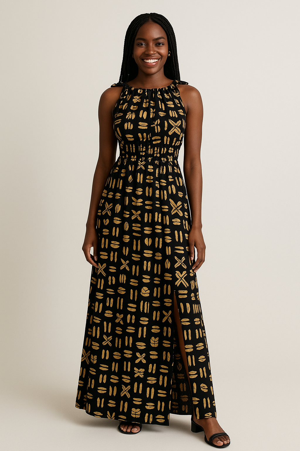 Summer  Long Maxi dress with slit