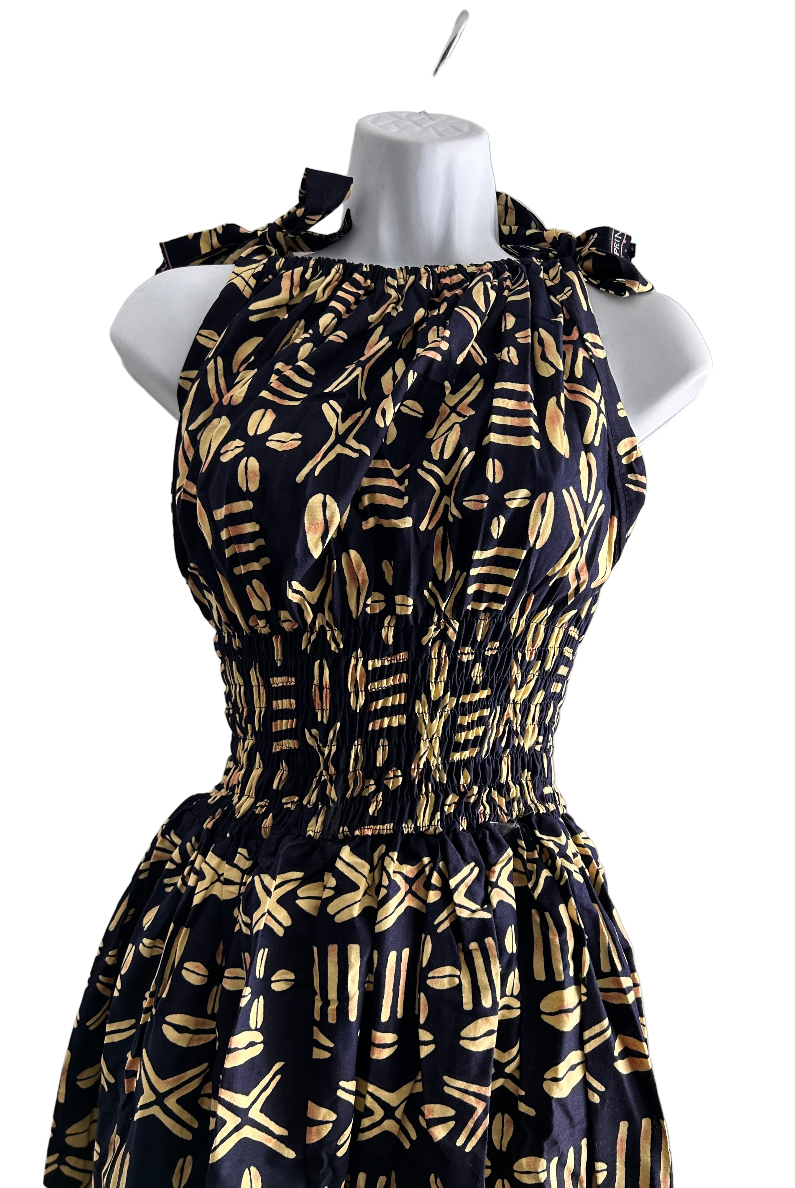 Long floor length Kitenge maxi dress